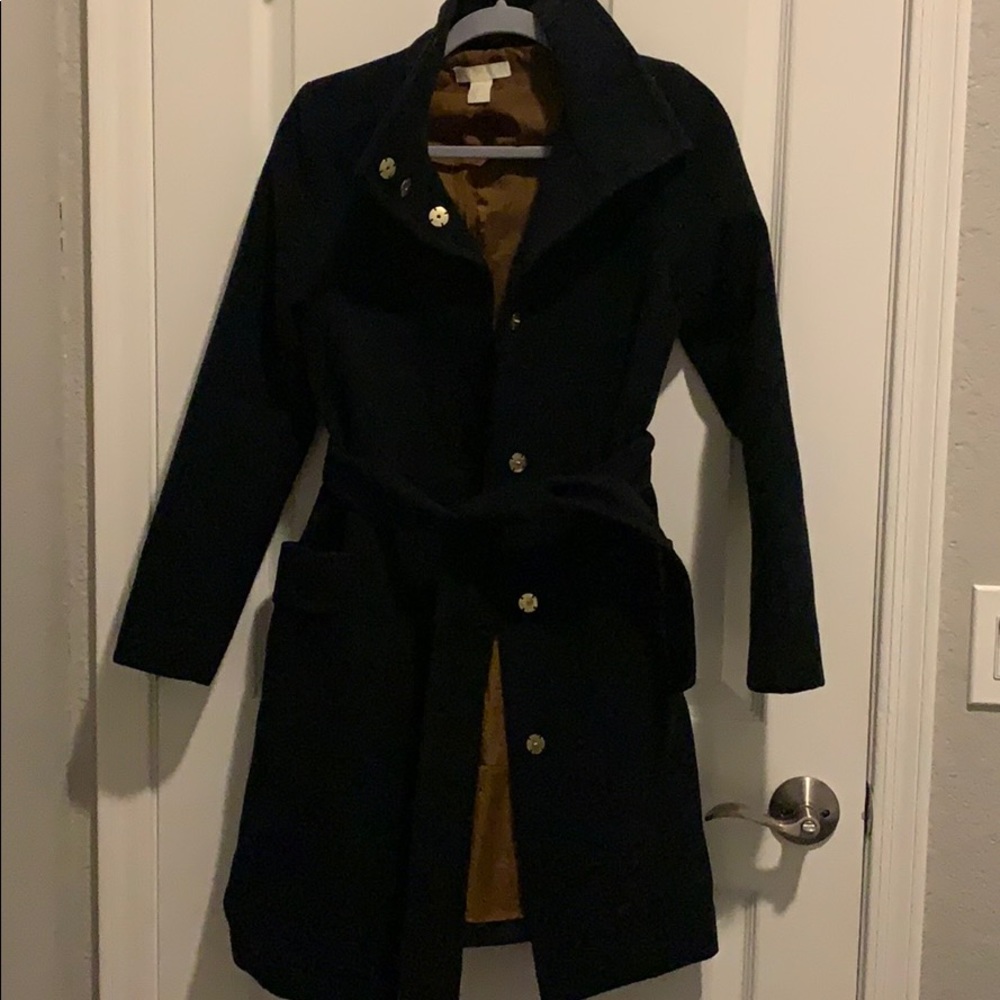 Navy peacoat